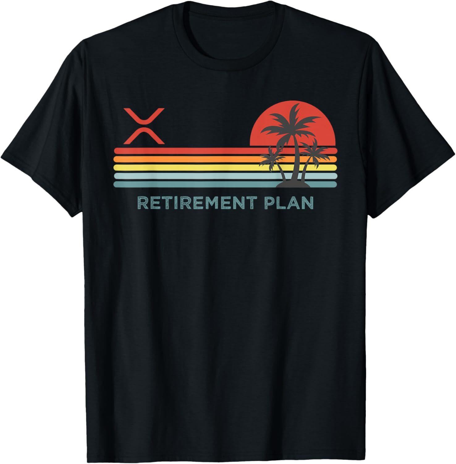 Ripple XRP Crypto Blockchain Digital Currency Altchain T-Shirt XXL
