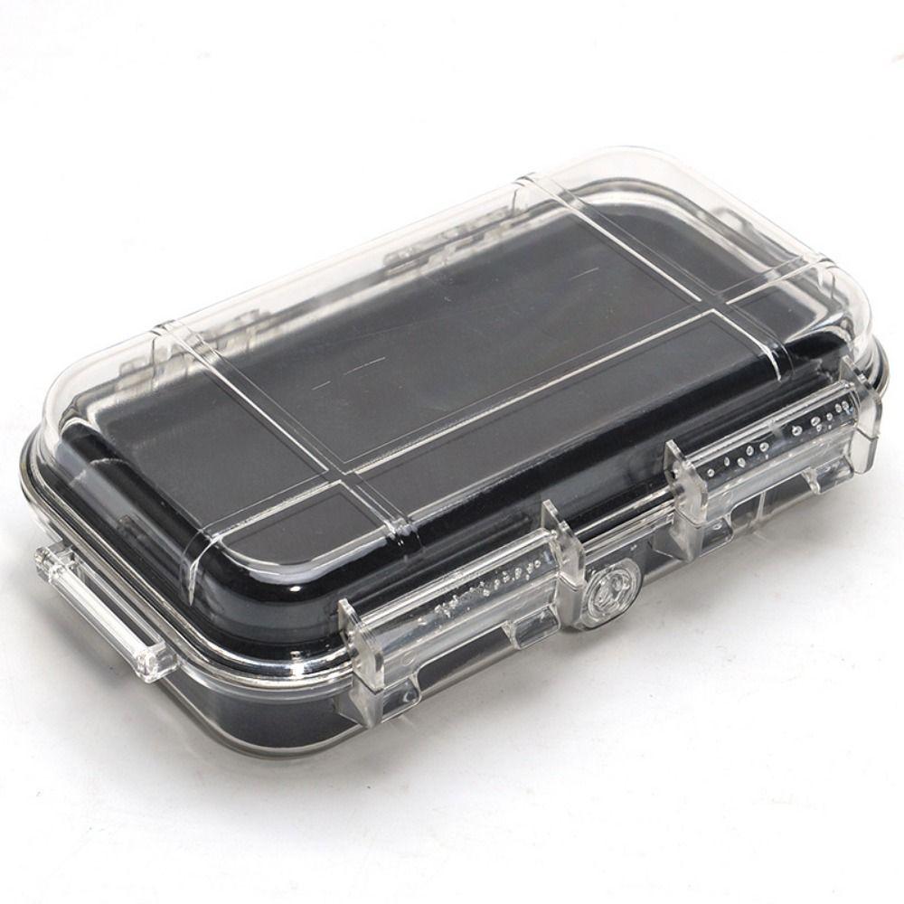 Shockproof Sealed Safety Box with Hanging Ring Portable Waterproof Tool Dry Case Sponge/Rubber Pad Protective Hard Carry Toolbox