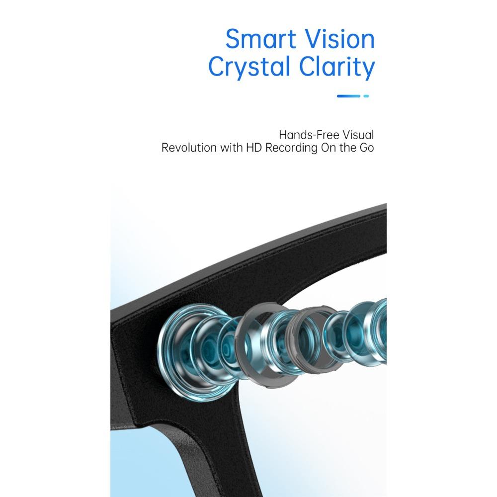 S2 Max smart glasses, AI translation, 500W pixel, camera and video recording, Bluetooth calling, music conversation translation