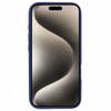 For iPhone 16 Plus Phone Case Ring Holder Kickstand PC+TPU Phone Cover