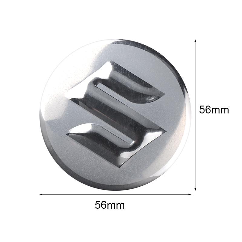 4pcs 60mm Car Wheel Hub Center Cap Badge Covers Stickers For Suzuki Grand Vitara SX4 Swift Jimny Baleno Auto Styling Accessories