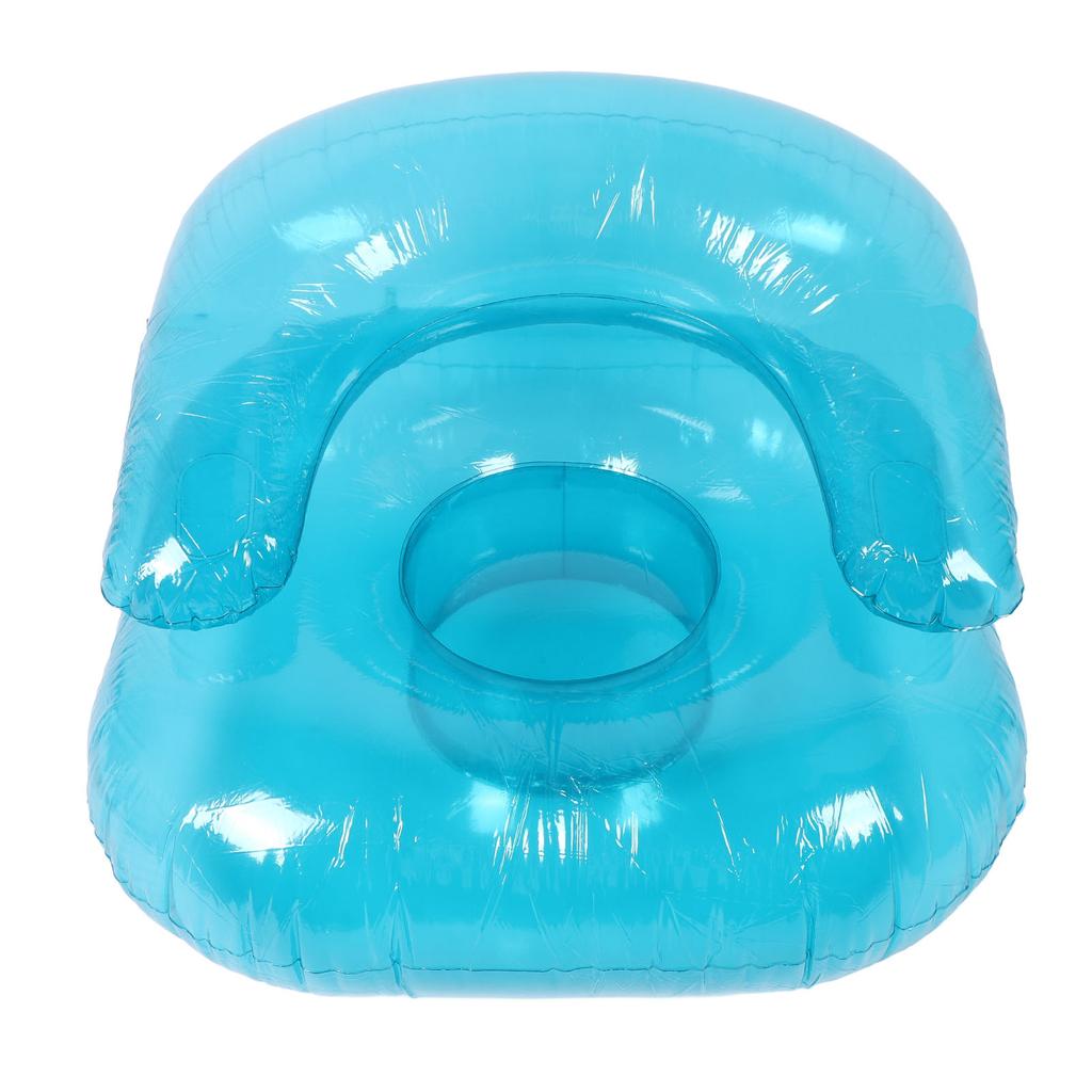 Inflatable   Sofa - Portable PVC Transparent Sofa St,Ergonomic Blow Up Ch , Inflatable Couch for Indoor Bedroom Balcony Outdoor Garden Pool Relaxa