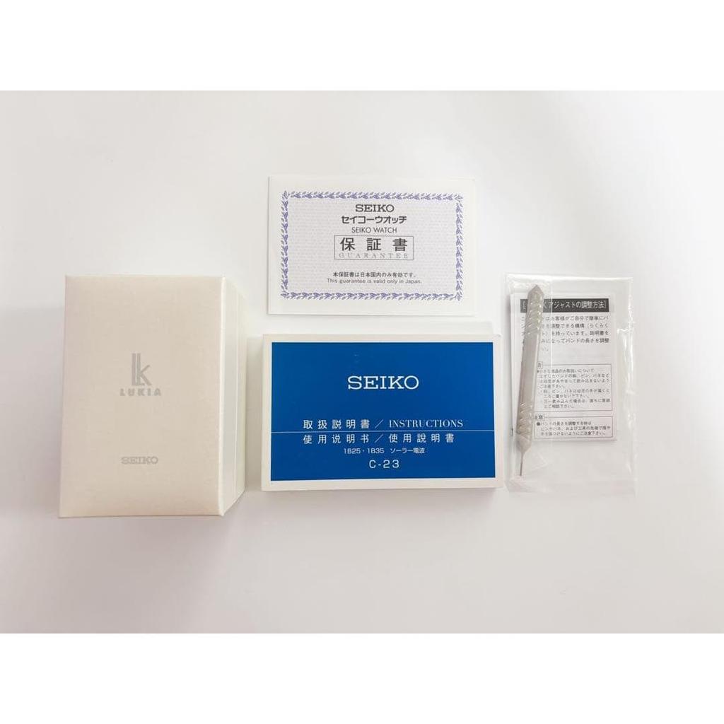 Used [New/Beautiful Item] SEIKO LUKIA Ladies Solar Radio-Controlled Watch 