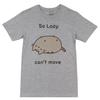 Pusheen Die Katze So Faul Kann Sich Nicht Bewegen Niedlich Kinder T-Shirt