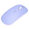 Wireless Mouse Mute Smart UltraThin Portable Gaming Office Computer Accessories(Purple )