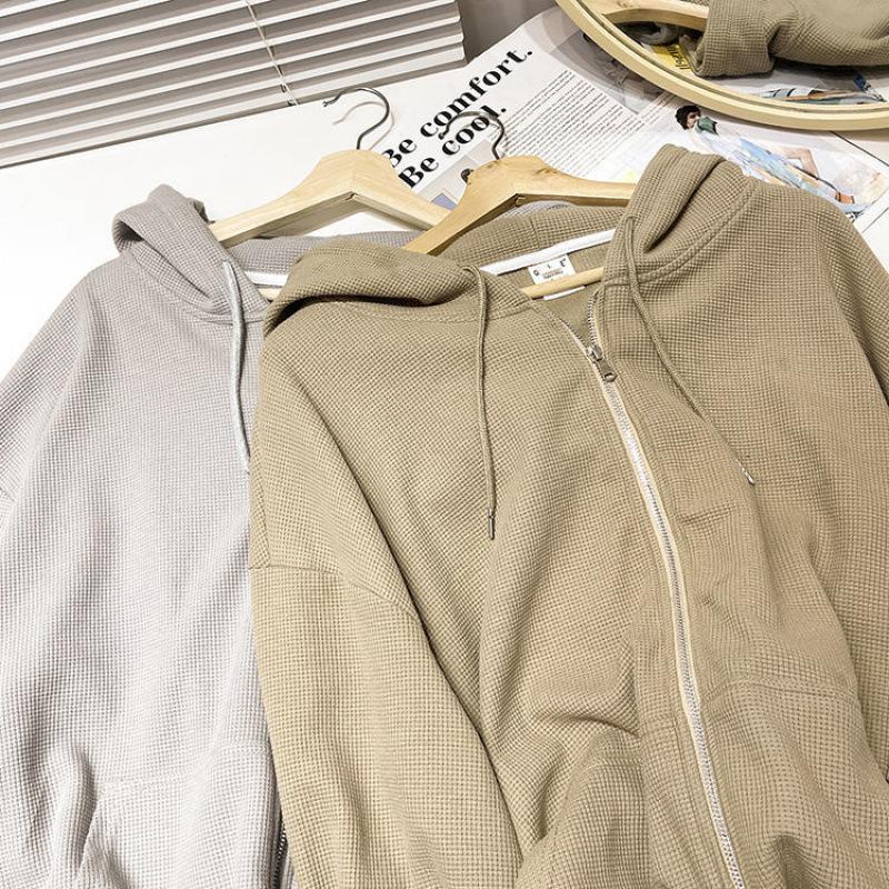 Felpa Cardigan Uomo Cappotto per Coppia Giacca Larga