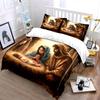 Nativity-Themed Holy Family Set Kid'S And Adults' Bedroom Decor, Exquisite Three-Piece Bedding Set Gift