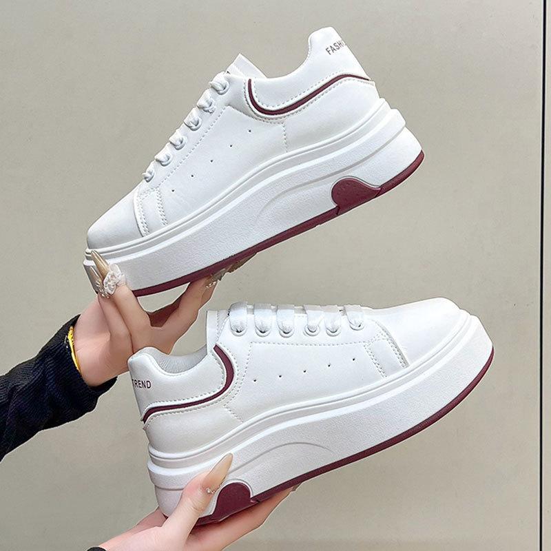 

Niche versatile board shoes student casual sports shoes ins new spring and autumn women 40 красный