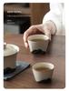 Wood Ash River Ceramic Travel Tea Set: 2-Cup Gongfu Set for Camping - Ideal Gift for Elders