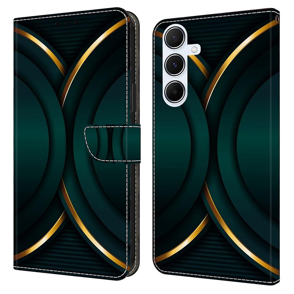 Для Samsung Galaxy A16 5G / 4G чехол 3D узор PU кожаный кошелек телефон чехол с подставкой