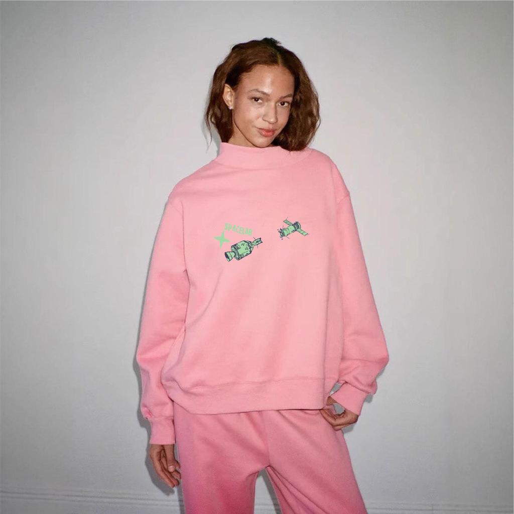 Autumn/Winter Women's Round Neck Long Sleeve Casual Hoodie T-shirt