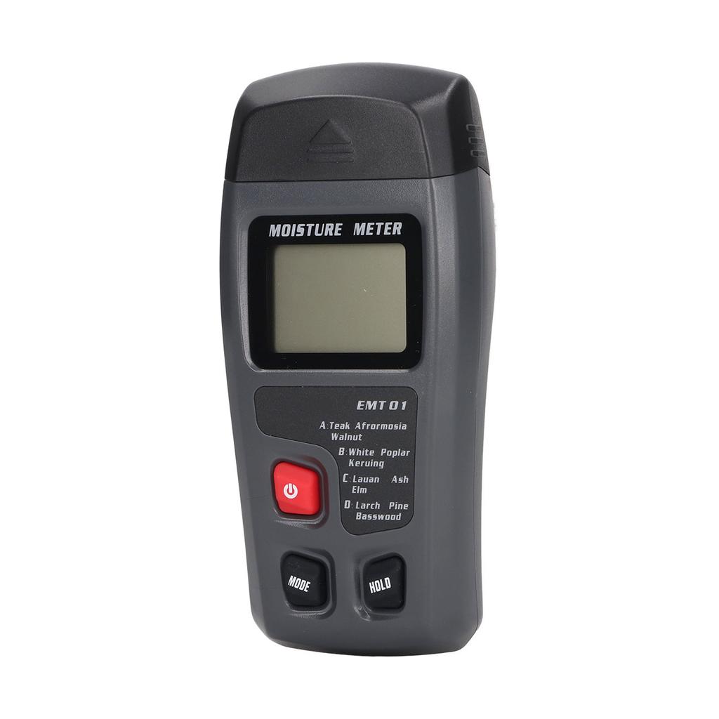 Digital Wood Moisture Tester Meter LCD Display Water Content Humidity Detector Needle Type