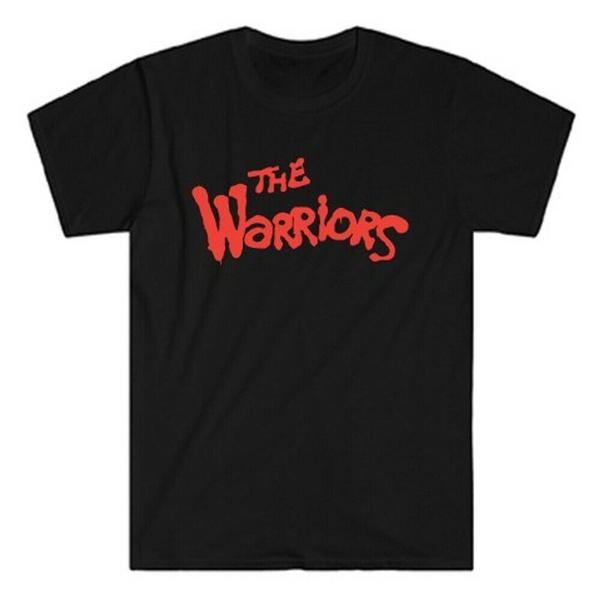 The Warriors Movie Logo Men s Cotton Black T-Shirt Size S to 3XL XXXXL