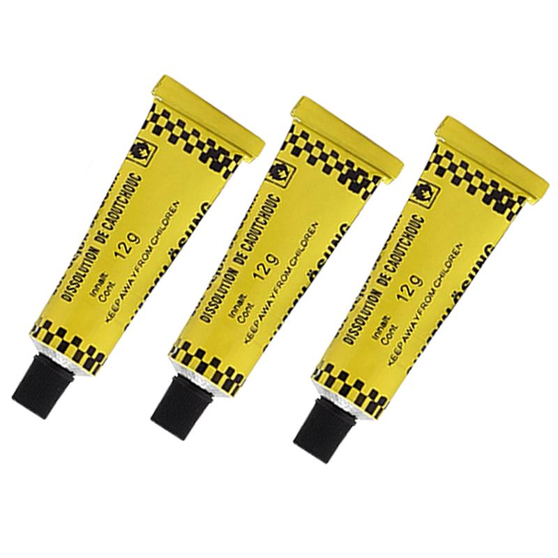 12g Bicycle Automobile Motorcycle Tire Tyre Repairing Glue Inner Tube Puncture Repair Glue Strong Tyre Repair Glue 1/2/3pcs