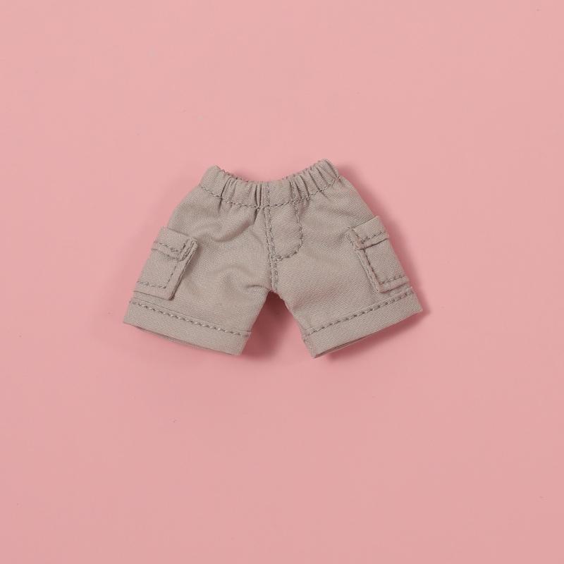 Handmade Ob11 Doll Pants Clothes Doll Grid Pattern Jeans Shorts Doll Accessories For Penny, Molly, Obitsu11,Gsc 1/12 Bjd Dolls