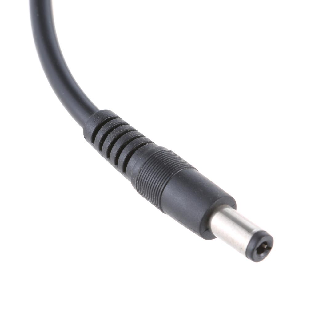 High Conductivity DC Power Y Splitter Cable CCTV DC Power Splitter Cable Connects Two Devices with 5.5MMx2.1MM Input