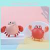 Cute Abs Crab Wind-up Baby Bath Toy For Kids Swimming Claw Swing 12*5*9