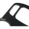 Korlot Carbon Fiber Center Console Cup Holder Knob Button Panel Cover Trim for GMC Terrain 2018-2024
