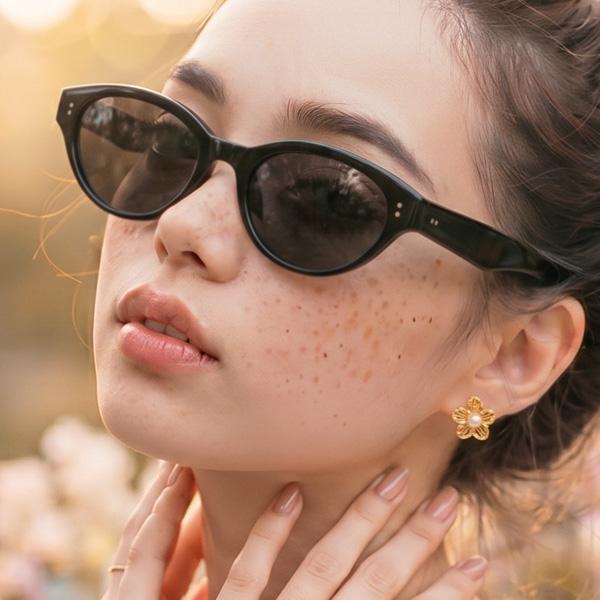 Adije Auren (Black-Smog) Rv1044 Men'S & Women'S Sunglasses Uv Protection
