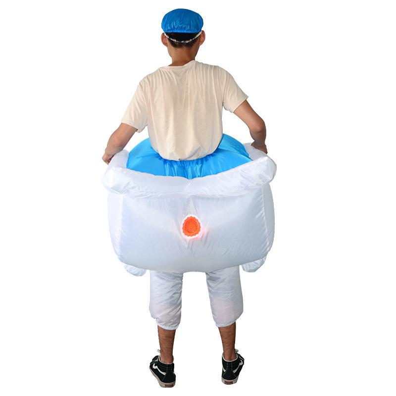 Inflatable Bathtub Costume - Christmas Event & Party Mascot Prop