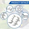 Dual Felling Dog Bumper Spikes Chain Catcher Set Replacement for Stihl 024 026 MS240 MS260 029 039 034 036 038 MS290 MS390 MS310 MS311 MS271 MS291