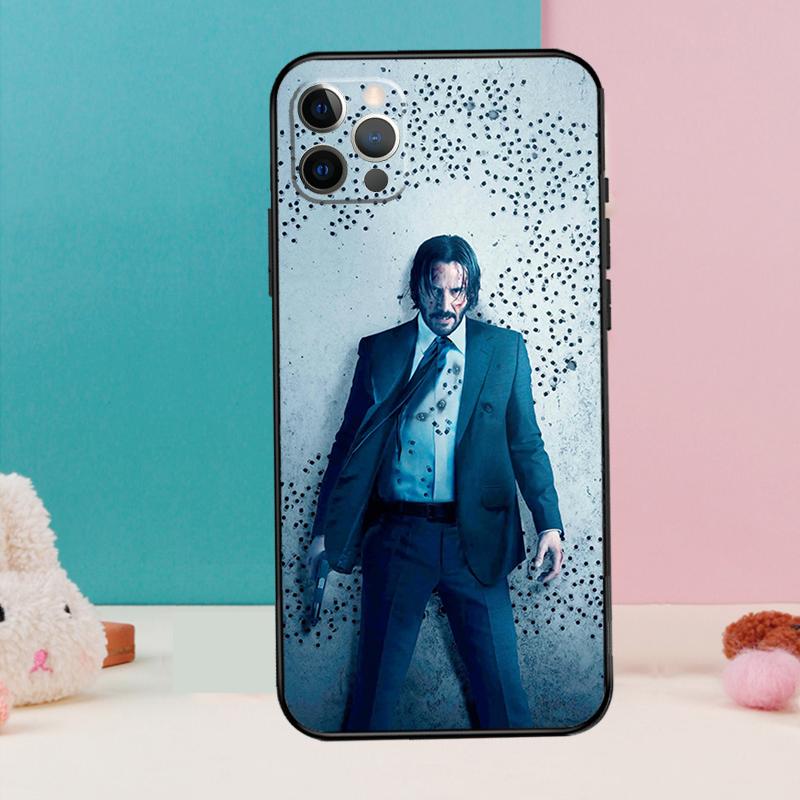 John Wick Phone Case For iPhone 18 11 12 13 14 15 16 Pro Max X XR XS Plus Silicone Bumper Back Cover