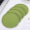 4Pcs Car Cup Coasters Silicone Round Non Slip Drink Mats Car Cup Holder Insert Drinks Coasters Silicone Coaster