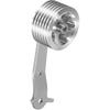 8511 Billet Aluminum Roller Gas Pedal Compatible with Volkswagen Type 1 Bug/Beetle 1949-1977,for GHIA Pedal Assemblies