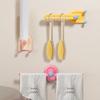 1Pcs Plastic Hairband Storage Hook L-Shape Space Saving Hair Tie Display Holder Waterproof Scrunchies Storage Rack Kitchen