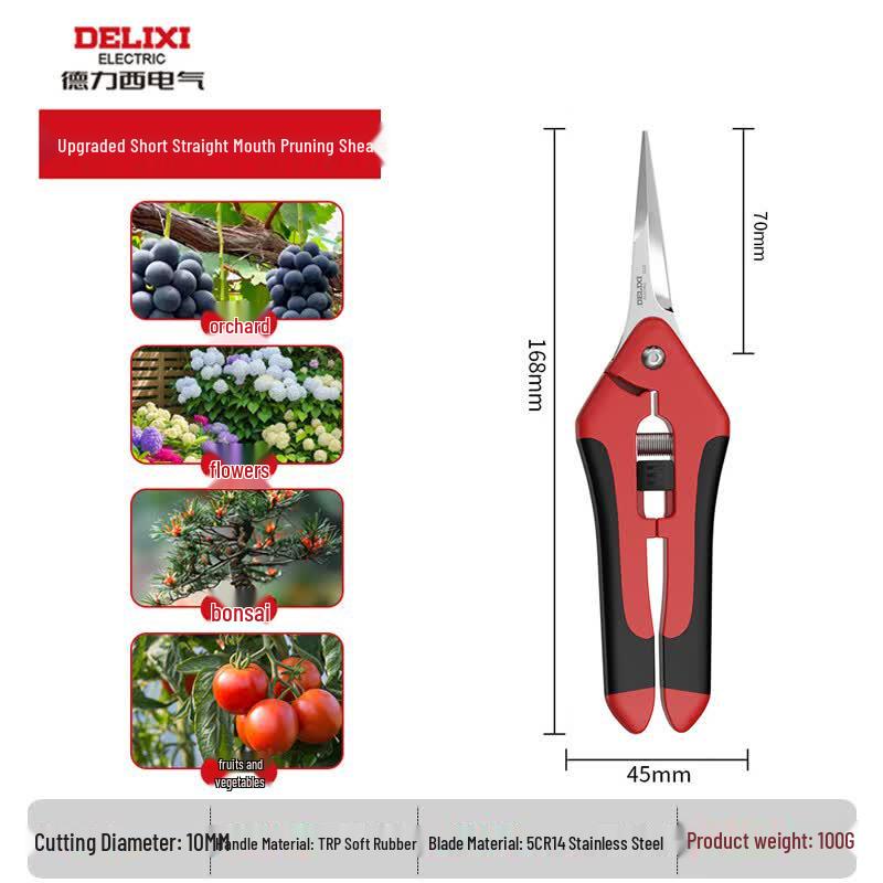DELIXI ELECTRIC Garden Pruning Shears