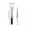 Fishes Lip Grip Heavy Duty Stainless Steel NonSlip Handle Fishing Tool for Anglers,