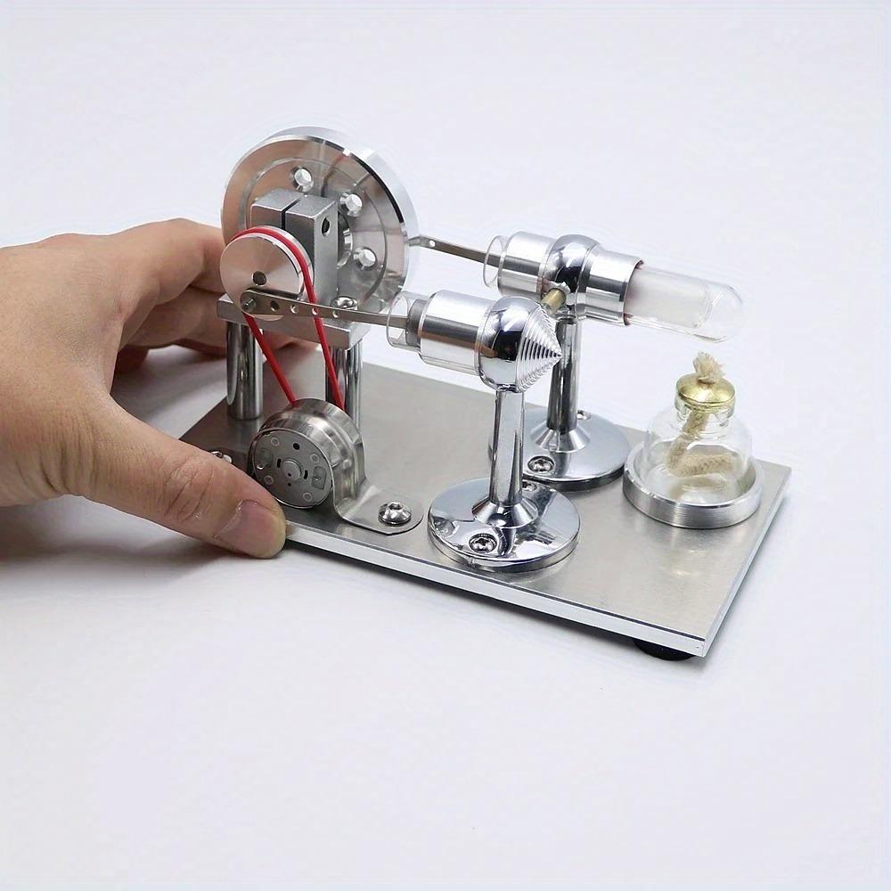 DIY Stirling Engine Model External Combustion Engine Advanced Metal Physics Science Experiment Education Model Student Gifts