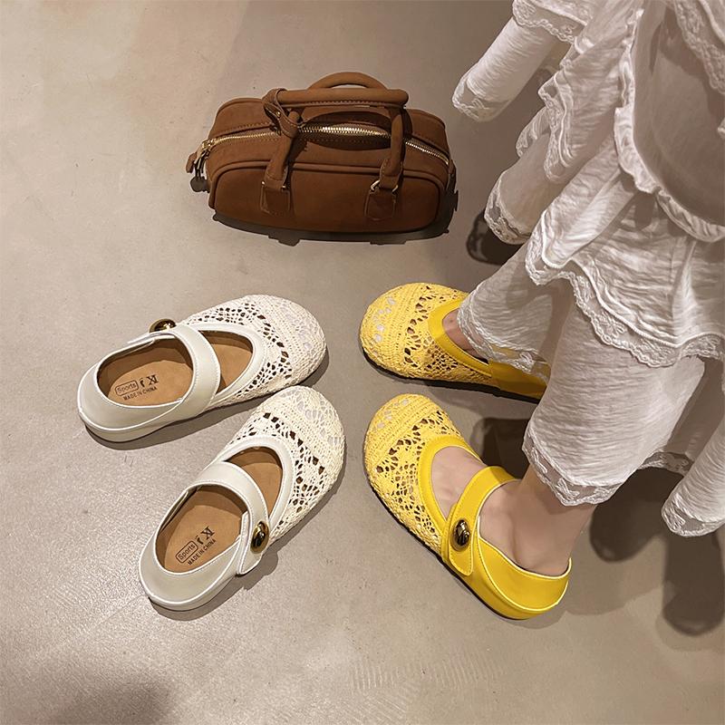 Fashion Breathable Shoes Increas Height Clogs Platform Knitting Flats Slip-on Tennis New Creepers Slip On Hook & Loop Mary Janes Increas