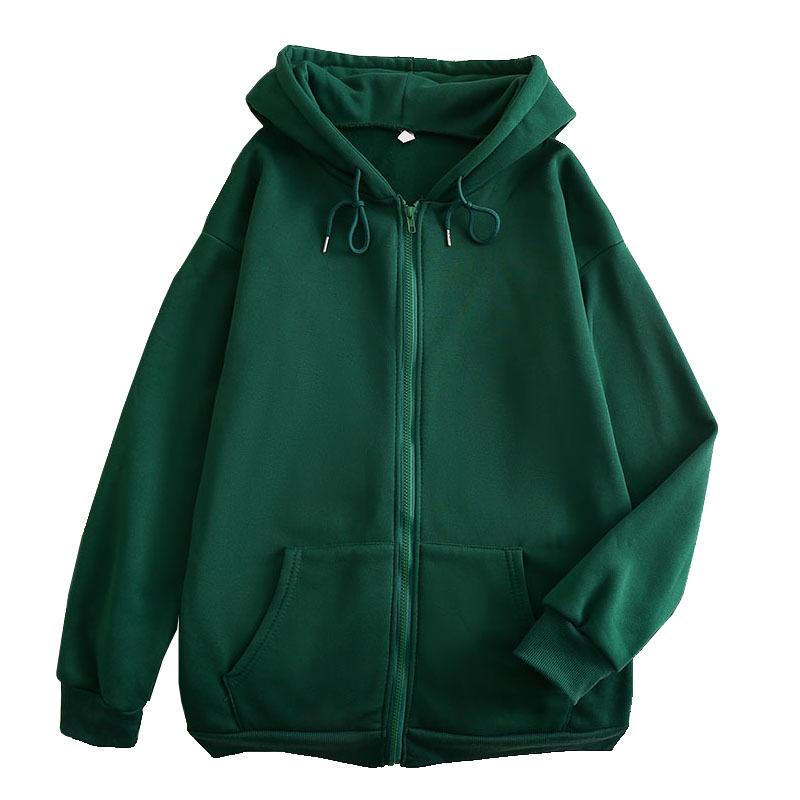 Kapşonlu Erkek Retro Fermuarlı Uzun Kollu Bol Ceket Montlar Harajuku Rahat Gotik Kapşonlu Sweatshirt Sokak Giyimi