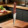 Professional Boning Knife, Ultra Sharp Stainless Steel Curved Blade Kitchen Knife for Meat, Poultry, Fish Deboning & Trimming