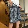 Men's Plus Size Tie Dye Graphic Casual Shorts – Elastic Waist Drawstring Loose Fit Summer Shorts (5XL-11XL)