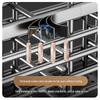 Wall-Mounted Stainless Steel Chopstick Holder F9