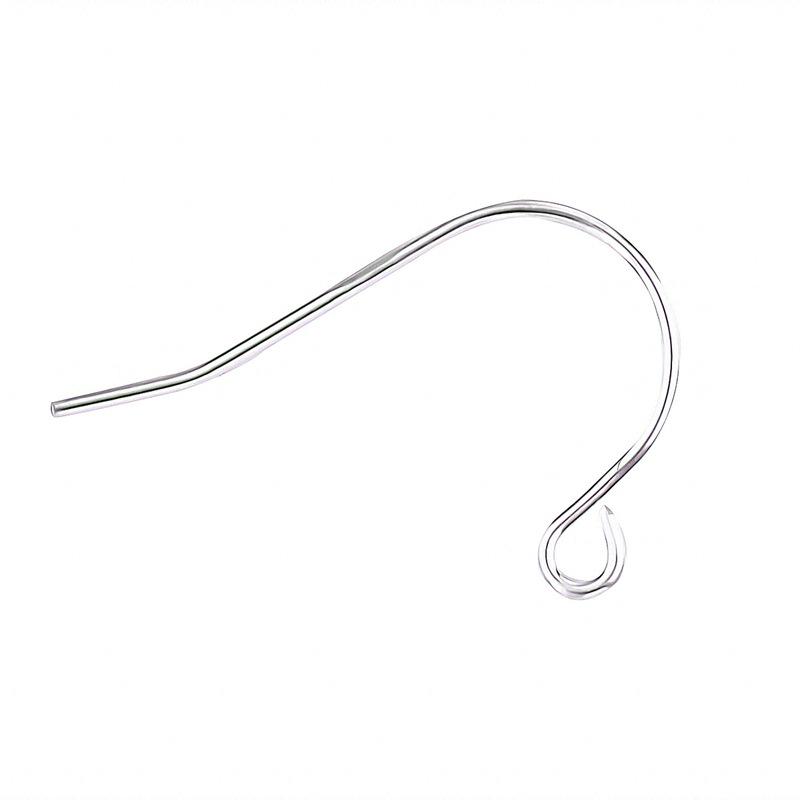

Серьги-крючки U-образной формы из стерлингового серебра 925 пробы: Набор минималистичных украшений ручной работы DIY 2 pieces/package
