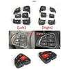 For Mercedes W205 W253 Car Steering Wheel Switch Control Buttons For Benz C GLC Class C200 C220 C260 GLC250 GLC300 2015-2021