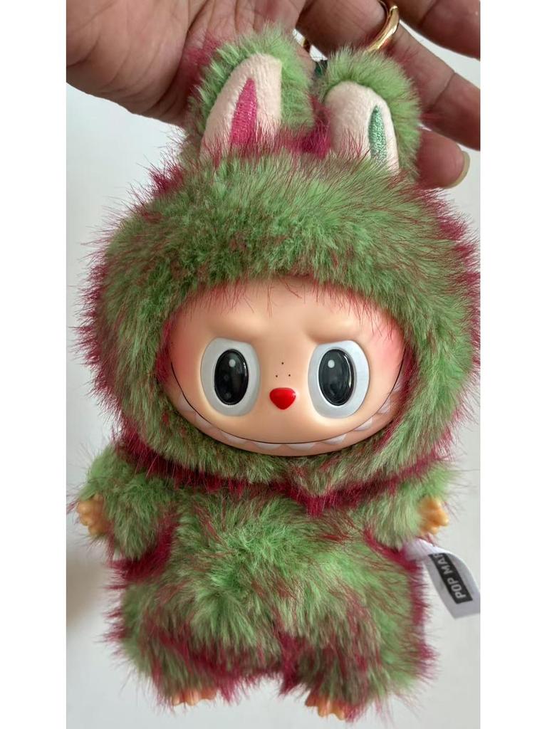 Labubu ZIMOMO Custom Doll: Little Chief Pink Butterfly Angel Gift