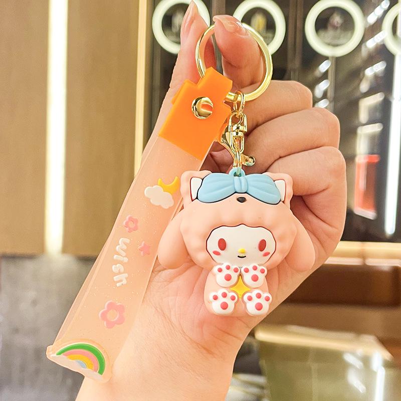 Exquisite Meimei Doll Keychain: Creative Bag Charm & Claw Machine Gift Single OPP Bag Packaging