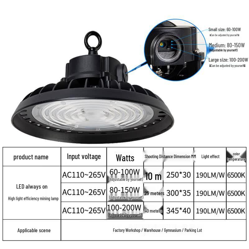 Maidao Dimmable LED UFO High Bay Light