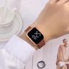 Minimalist Black Multi-Function Touchscreen Magnetic Wristwatch for Men & Women - Trendy, Versatile, Fashionable.