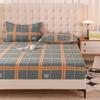 Fitted Sheet Home Bed Cover Summer Spring Winter Mattress Covers With Elastic (Without Pillowcase)