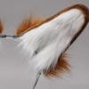 Furry Gothic Headband Animal Lolita Ears Headwear Practical Cosplay Headband  Children