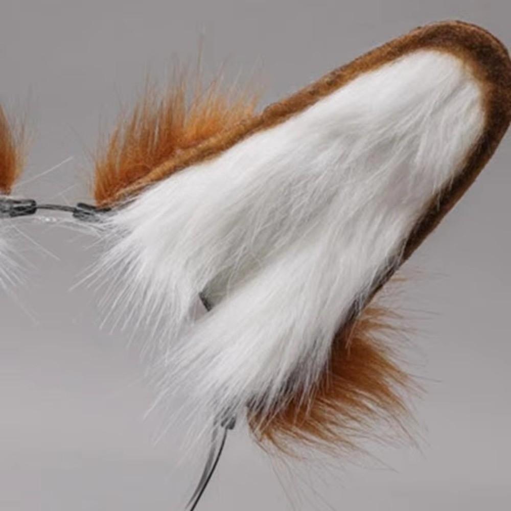 Furry Gothic Headband Animal Lolita Ears Headwear Practical Cosplay Headband Children