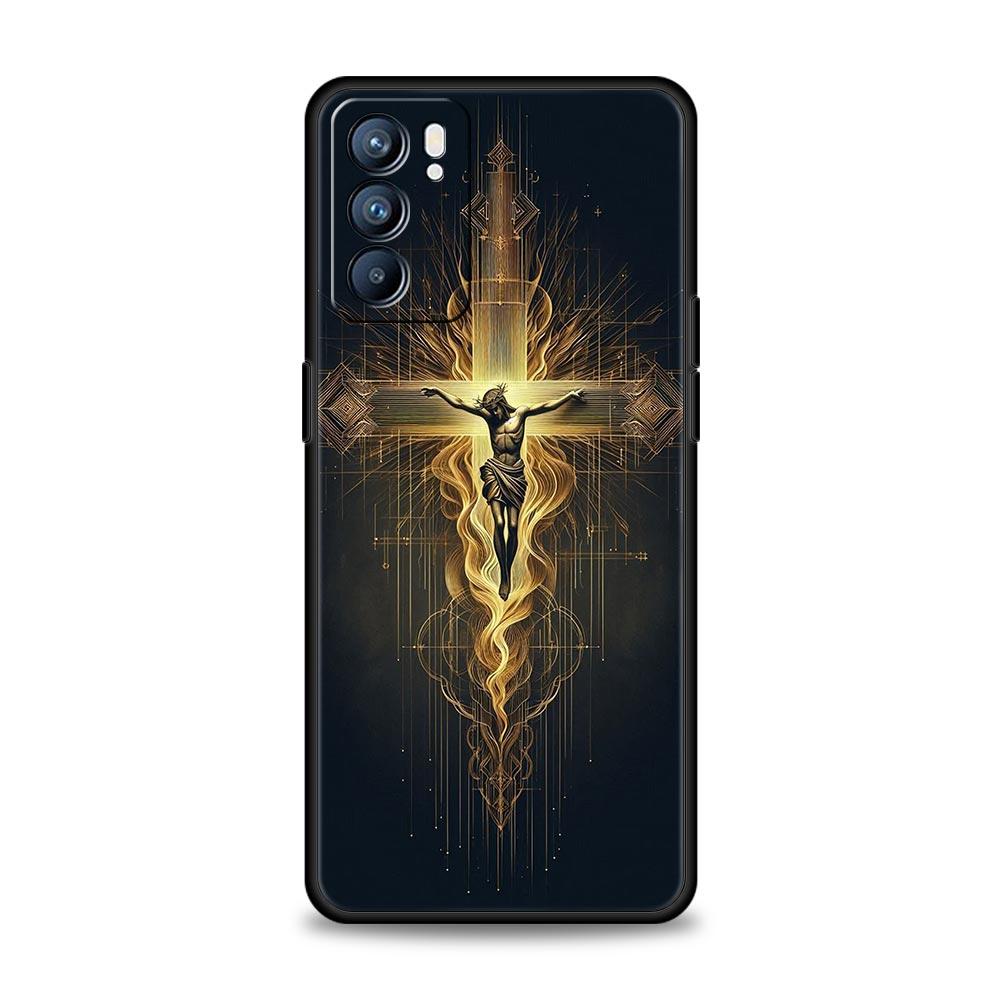 Etui na telefon z wzorem krzyżykowym dla Oppo A17 A31 A54 A57 A78 A79 A98 Find X5 X6 Reno 6 7 8 10 11 12 13 F Pro 5G Miękki TPU