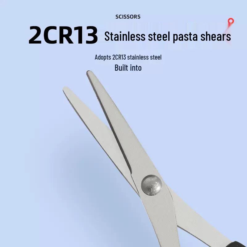 Stainless Steel Multi-Purpose Scissors for Eyebrow, Beard, Paper, Fabric, and Thread Trimming