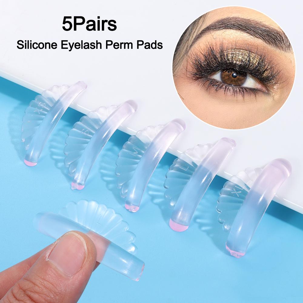 

5Pairs Reusable Eyelash Perm Curler Eyelash Extension Eyelash Lifting Shield Women
