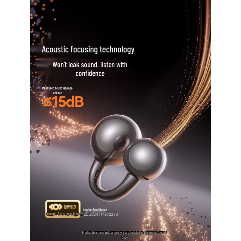 SANAG S7S AI Open-Ear Bone Conduction Bluetooth Headset